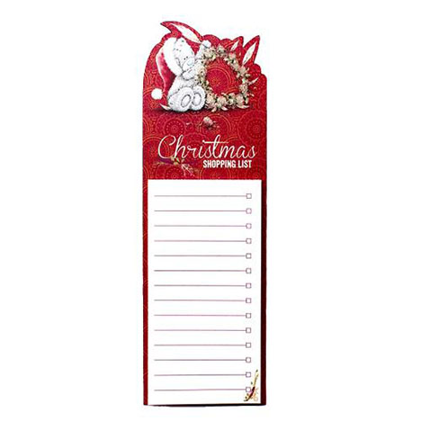 Magnetic Me to You Bear Christmas Shopping List £4.00